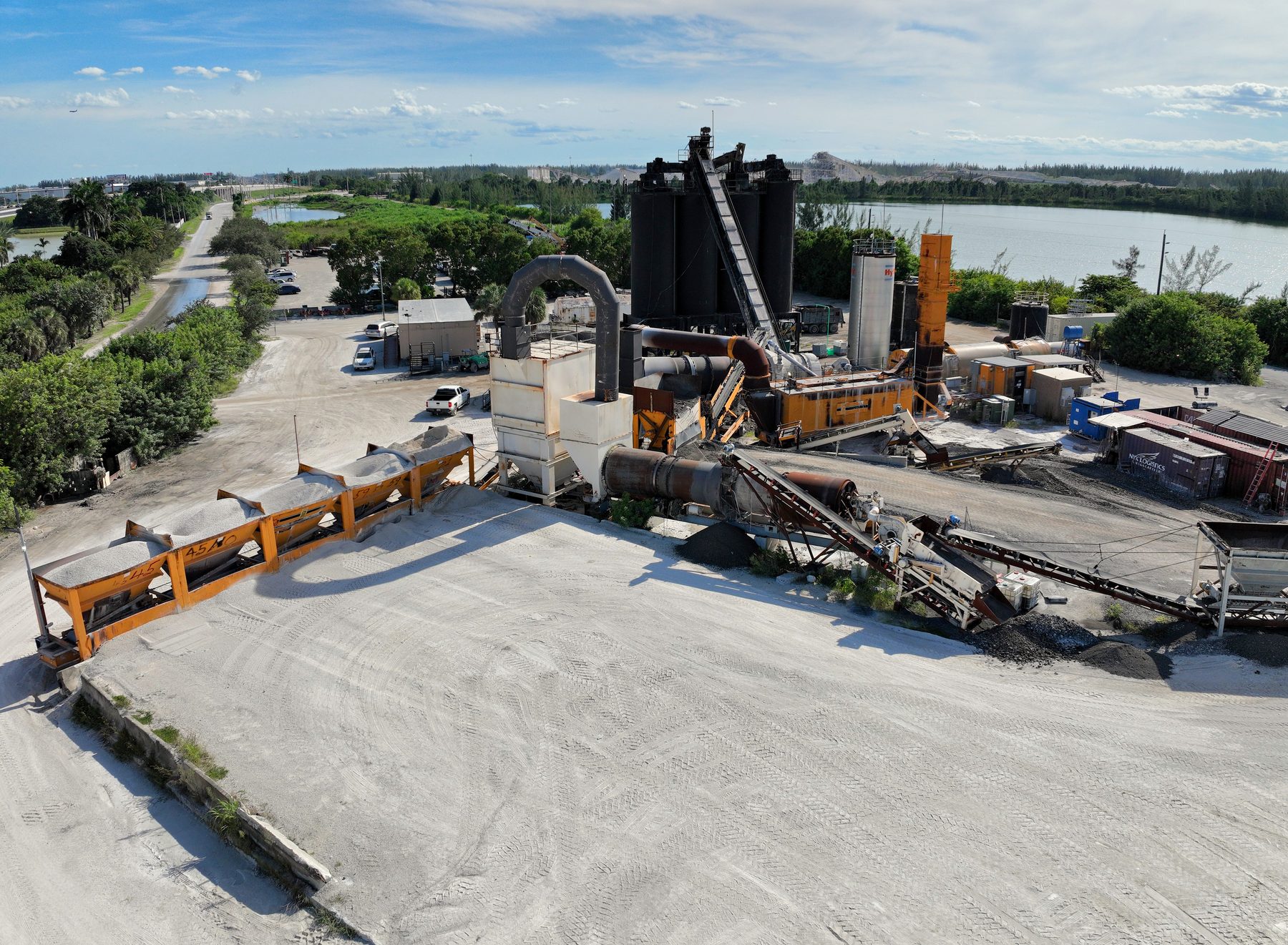 HEC asphalt plant, South Florida