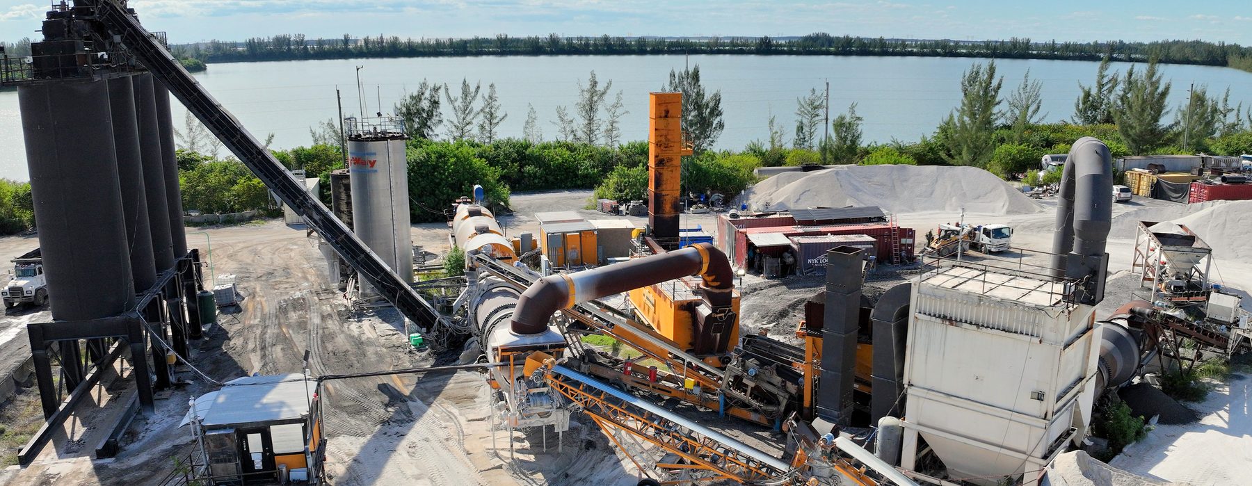 HEC asphalt plant, South Florida